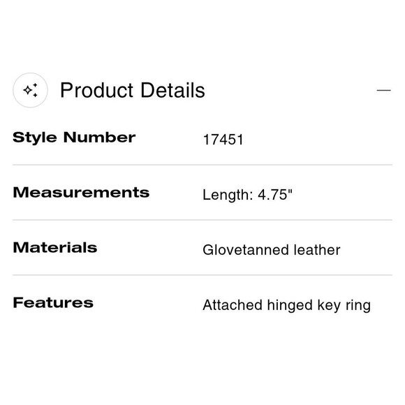 Coach 17451 Tea Rose Motifs Mix Bag Charm Key Ring Pewter Black Jeweled Fob Nwt - Picture 5 of 5